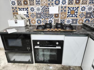 Kitchen Image of 2100 Sq.ft 3 BHK Apartment / Flat for rent in C V Raman Nagar Bengaluru for Rs. 80000