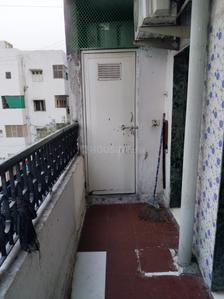 Balcony Image of 517 Sq.ft 2 BHK Apartment / Flat for rent in Ghodasar Ahmedabad for Rs. 8000