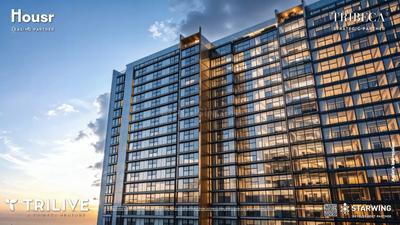 Building Image of 250 Sq.ft 1 RK Studio for sale in Starwing Trilive Moral Tower B, Andheri East Mumbai for Rs. 7000000