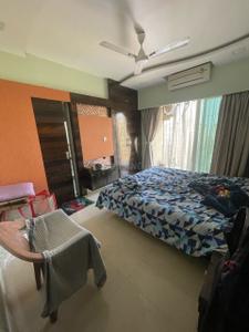 Bedroom Image of 840 Sq.ft 2 BHK Apartment / Flat for rent in Nahar Jonquille and Jamaica, Powai Mumbai for Rs. 87000