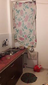 Kitchen Image of 600 Sq.ft 1 BHK Builder Floor for sale in Bhicholi Mardana Indore for Rs. 1350000
