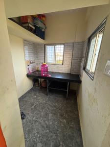 Kitchen Image of 450 Sq.ft 1 BHK Builder Floor for rent in Krishna Niwas, Ingale Pune for Rs. 7500