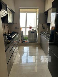 Kitchen Image of 1120 Sq.ft 3 BHK Apartment / Flat for rent in Piramal Vaikunth , Thane West Thane for Rs. 82000