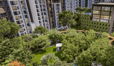 Image of 1115 Sq.ft 2 BHK Apartment / Flat for sale in Kohinoor Central Park, Maan, Pune for Rs. 9800000
