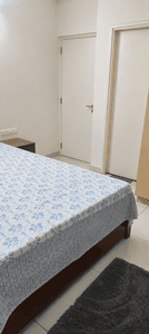 Bedroom Image of 1020 Sq.ft 2 BHK Apartment / Flat for rent in Shapoorji Pallonji Parkwest, Jagajeevanram Nagar Bengaluru for Rs. 62000