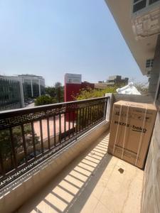Balcony Image of 690 Sq.ft 1 BHK Builder Floor for rent in DLF Independent Floors, DLF Phase 3 Gurgaon for Rs. 30000