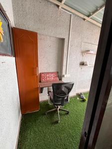 Balcony Image of 585 Sq.ft 1 BHK Apartment / Flat for rent in Sudhir Amrapali Complex, Kalyani Nagar Pune for Rs. 25000