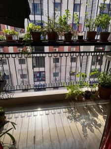 Balcony Image of 1070 Sq.ft 2 BHK Apartment / Flat for sale in Green Heights, Rajarhat Kolkata for Rs. 7000000