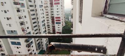 Balcony Image of 1264 Sq.ft 3 BHK Apartment / Flat for sale in Hiland Park, Santoshpur Kolkata for Rs. 12000000