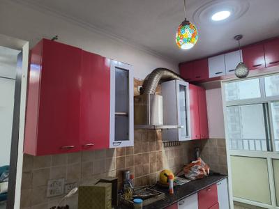 Kitchen Image of 1349 Sq.ft 3 BHK Apartment / Flat for rent in Gardenia Glory, Sector 46 Noida for Rs. 47000