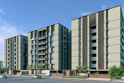 Image of 1925 Sq.ft 3 BHK Apartment / Flat for sale in Vesu, Surat for Rs. 9300000