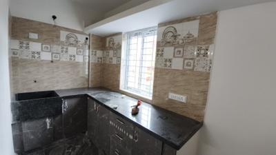 Kitchen Image of 700 Sq.ft 1 BHK Builder Floor for rent in Mahadevapura Bengaluru for Rs. 25500