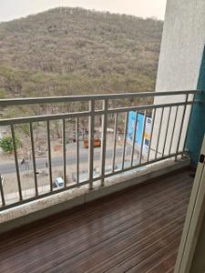 Balcony Image of 995 Sq.ft 2 BHK Apartment / Flat for rent in Pegasus Megapolis Springs A, Hinjawadi Phase 3 Pune for Rs. 28000