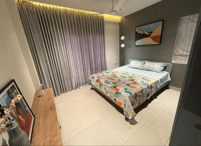 Bedroom Image of 1285 Sq.ft 2 BHK Apartment / Flat for sale in Canny Forest Edge, Gajularamaram Hyderabad for Rs. 8200000