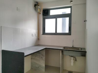 Kitchen Image of 750 Sq.ft 1.5 BHK Apartment / Flat for rent in Sheth Zuri, Thane West Thane for Rs. 40000