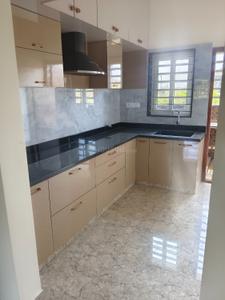 Kitchen Image of 1300 Sq.ft 2 BHK Builder Floor for rent in Ullalu Bengaluru for Rs. 28000