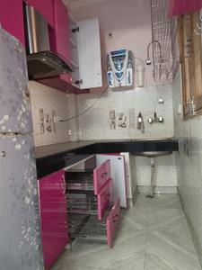 Kitchen Image of 680 Sq.ft 1 BHK Independent House for rent in Alpha II Greater Noida for Rs. 25000