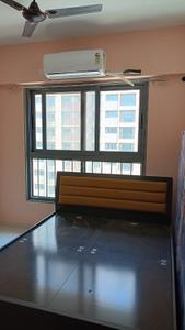 Bedroom Image of 1500 Sq.ft 3 BHK Apartment / Flat for rent in Adani Amogha, Shantigram Ahmedabad for Rs. 50000