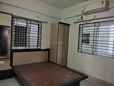 Bedroom Image of 1200 Sq.ft 1 BHK Builder Floor for rent in Koramangala Bengaluru for Rs. 34000