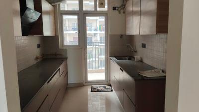 Kitchen Image of 1385 Sq.ft 3 BHK Apartment / Flat for rent in ATS Happy Trails, Noida Extension Greater Noida for Rs. 29000
