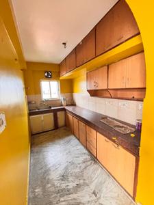 Kitchen Image of 1361 Sq.ft 3 BHK Apartment / Flat for rent in Mundeshwari Enclave, Ashiana Digha Road Patna for Rs. 16000