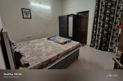 Bedroom Image of 1125 Sq.ft 2 BHK Independent House for rent in Kharar Mohali for Rs. 15000