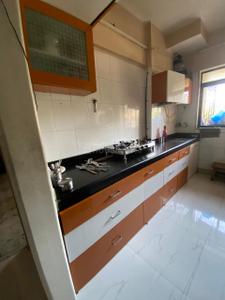 Kitchen Image of 950 Sq.ft 2 BHK Apartment / Flat for rent in Ajmera Royal Classic, Andheri West Mumbai for Rs. 85000