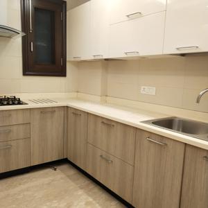 Kitchen Image of 1800 Sq.ft 3 BHK Builder Floor for rent in Nizamuddin East New Delhi for Rs. 240000