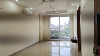 Living Room Image of 1800 Sq.ft 3 BHK Builder Floor for rent in Chittaranjan Park New Delhi for Rs. 100000