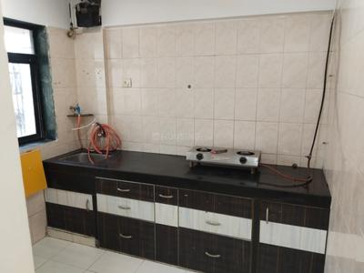 Kitchen Image of 1280 Sq.ft 3 BHK Apartment / Flat for rent in Kopar Khairane Navi Mumbai for Rs. 48000