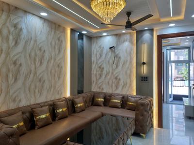 Living Room Image of 600 Sq.ft 2 BHK Apartment / Flat for sale in Dwarka Mor New Delhi for Rs. 4600000