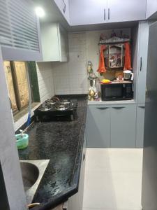 Kitchen Image of 999 Sq.ft 2 BHK Apartment / Flat for sale in Shri Jagdamba Homes, Tragad Ahmedabad for Rs. 4850000