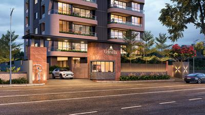 Image of 2531 Sq.ft 3 BHK Apartment / Flat for sale in Vesu, Surat for Rs. 14403921