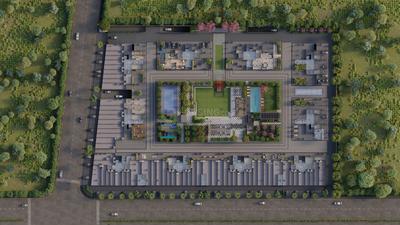 Floor Plan Image of 1830 Sq.ft 3 BHK Apartment / Flat for sale in The Planet By Venus, Shela Ahmedabad for Rs. 9500000