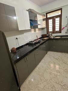 Kitchen Image of 1300 Sq.ft 3 BHK Builder Floor for rent in Sanganer Jaipur for Rs. 22000