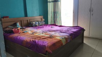 Bedroom Image of 900 Sq.ft 2 BHK Apartment / Flat for rent in Dhyan Residency, Harni Vadodara for Rs. 18000