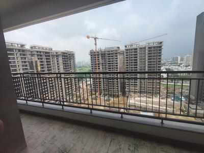 Balcony Image of 2449 Sq.ft 4 BHK Apartment / Flat for rent in Sobha City Vista Residences, Sector 108 Gurgaon for Rs. 95000