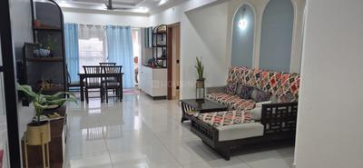 Hall Image of 1650 Sq.ft 3 BHK Apartment / Flat for rent in Habitat Eden Height, Hoodi Bengaluru for Rs. 75000