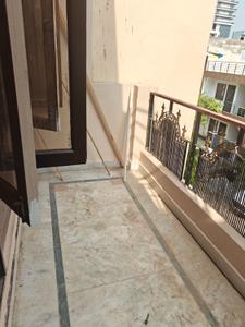 Balcony Image of 600 Sq.ft 1 RK Independent House for rent in Alpha II Greater Noida for Rs. 11000