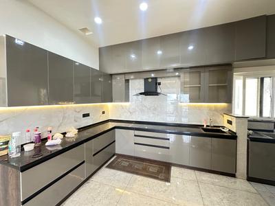 Kitchen Image of 1900 Sq.ft 3.5 BHK Apartment / Flat for rent in Keya Spring, Arakere Bengaluru for Rs. 75000
