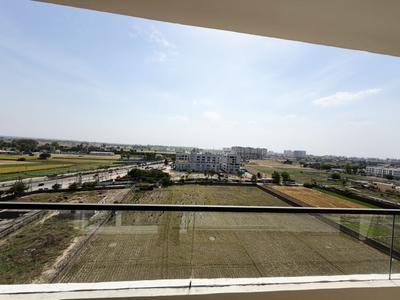 Balcony Image of 1750 Sq.ft 3 BHK Apartment / Flat for rent in Skyline Elevate, Utrathiya Zirakpur for Rs. 35000