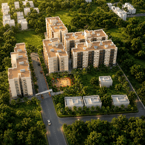 Image of 1567 Sq.ft 3 BHK Apartment / Flat for sale in Perungalathur, Chennai for Rs. 6400000