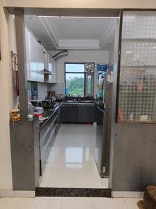 Kitchen Image of 1200 Sq.ft 3 BHK Builder Floor for rent in Sector 46 Gurgaon for Rs. 50000
