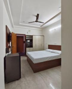 Bedroom Image of 500 Sq.ft 1 RK Apartment / Flat for rent in Madhapur Hyderabad for Rs. 20000