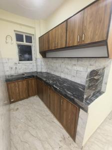 Kitchen Image of 850 Sq.ft 2 BHK Builder Floor for rent in New Ashok Nagar New Delhi for Rs. 18000