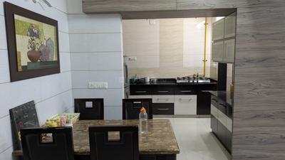 Kitchen Image of 1900 Sq.ft 3 BHK Apartment / Flat for rent in Navrangpura Ahmedabad for Rs. 45000