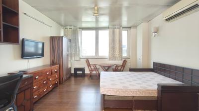 Hall Image of 500 Sq.ft 1 BHK Builder Floor for rent in Defence Colony New Delhi for Rs. 65000
