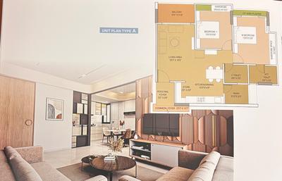 Image of 918 Sq.ft 2 BHK Apartment / Flat for sale in Paarijat Pransh, Sargasan, Gandhinagar for Rs. 6700000