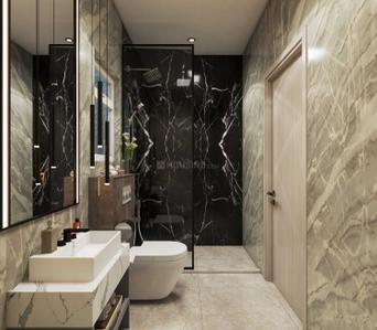 Bathroom Image of 875 Sq.ft 2 BHK Apartment / Flat for sale in Drushti Sapphire, Ghatkopar East Mumbai for Rs. 16400000