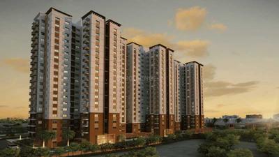 Image of 817 Sq.ft 2 BHK Apartment / Flat for rent in Cybercity Rainbow Heights Phase 1, Mangadu, Chennai for Rs. 24000